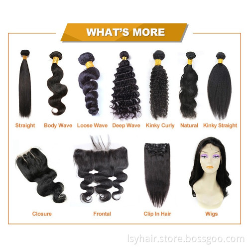 Cheap Raw Brazilian Virgin Remy Hair Silver And Grey